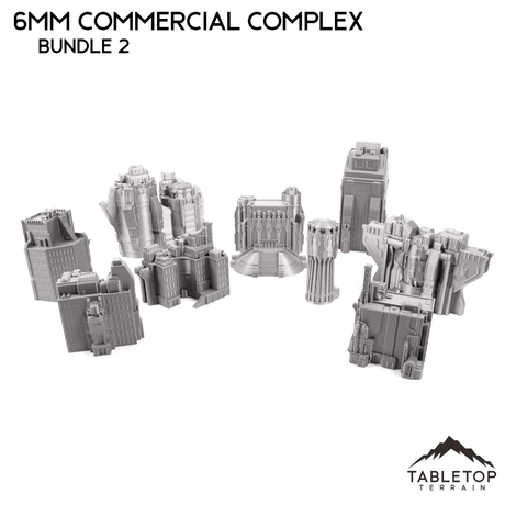 6mm Sci-Fi Commercial Complex Bundle 2