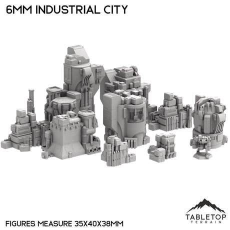 6mm Sci-Fi Industrial City Bundle 1