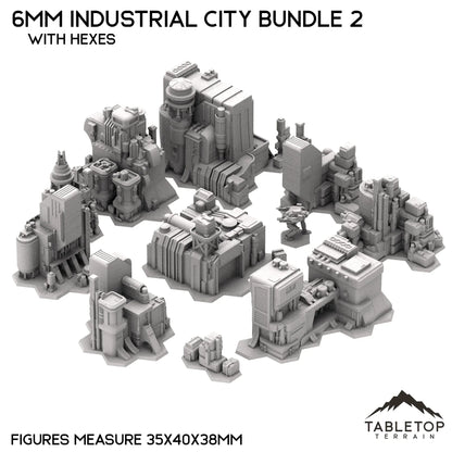 6mm Sci-Fi Industrial City Bundle 2