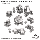 6mm Sci-Fi Industrial City Bundle 2