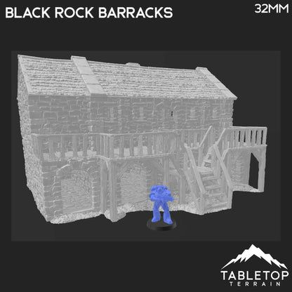 Black Rock Barracks - Country & King - Fantasy Historical Building