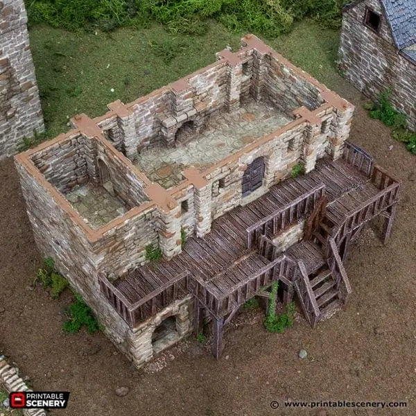 Black Rock Barracks - Country & King - Fantasy Historical Building