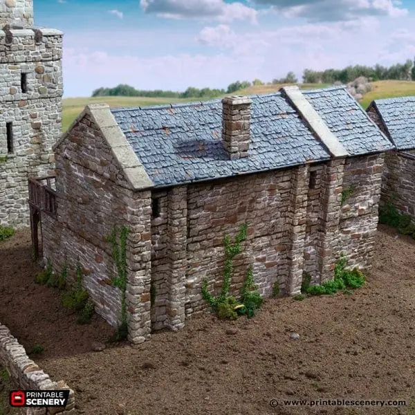 Black Rock Barracks - Country & King - Fantasy Historical Building