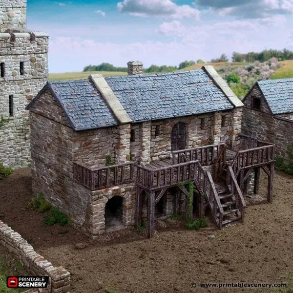Black Rock Barracks - Country & King - Fantasy Historical Building