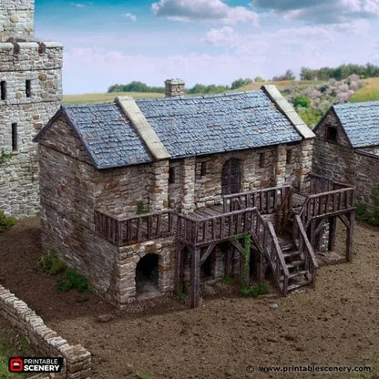 Black Rock Barracks - Country & King - Fantasy Historical Building