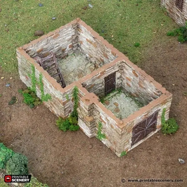 Black Rock Keep - Country & King - Fantasy Historical Building