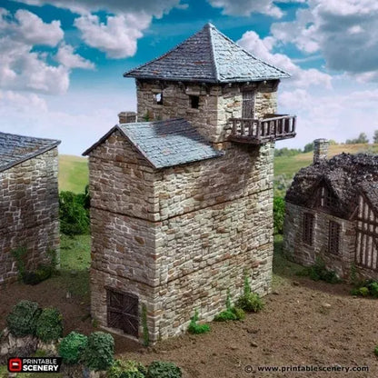 Black Rock Keep - Country & King - Fantasy Historical Building