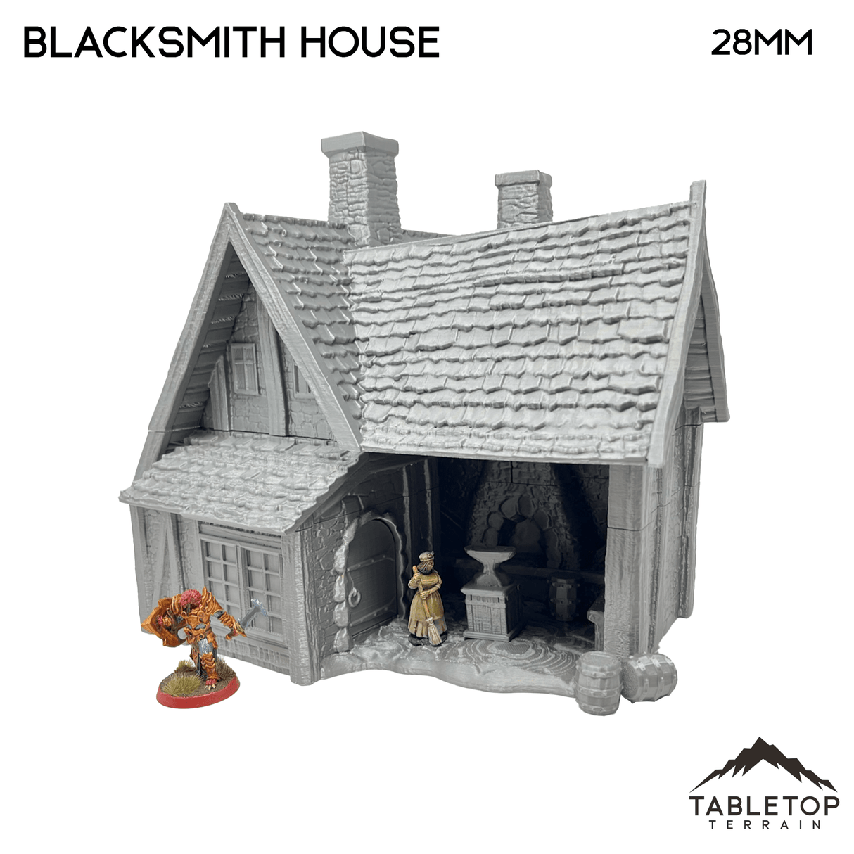 Blacksmith House - Town of Grexdale - Fantasy Building