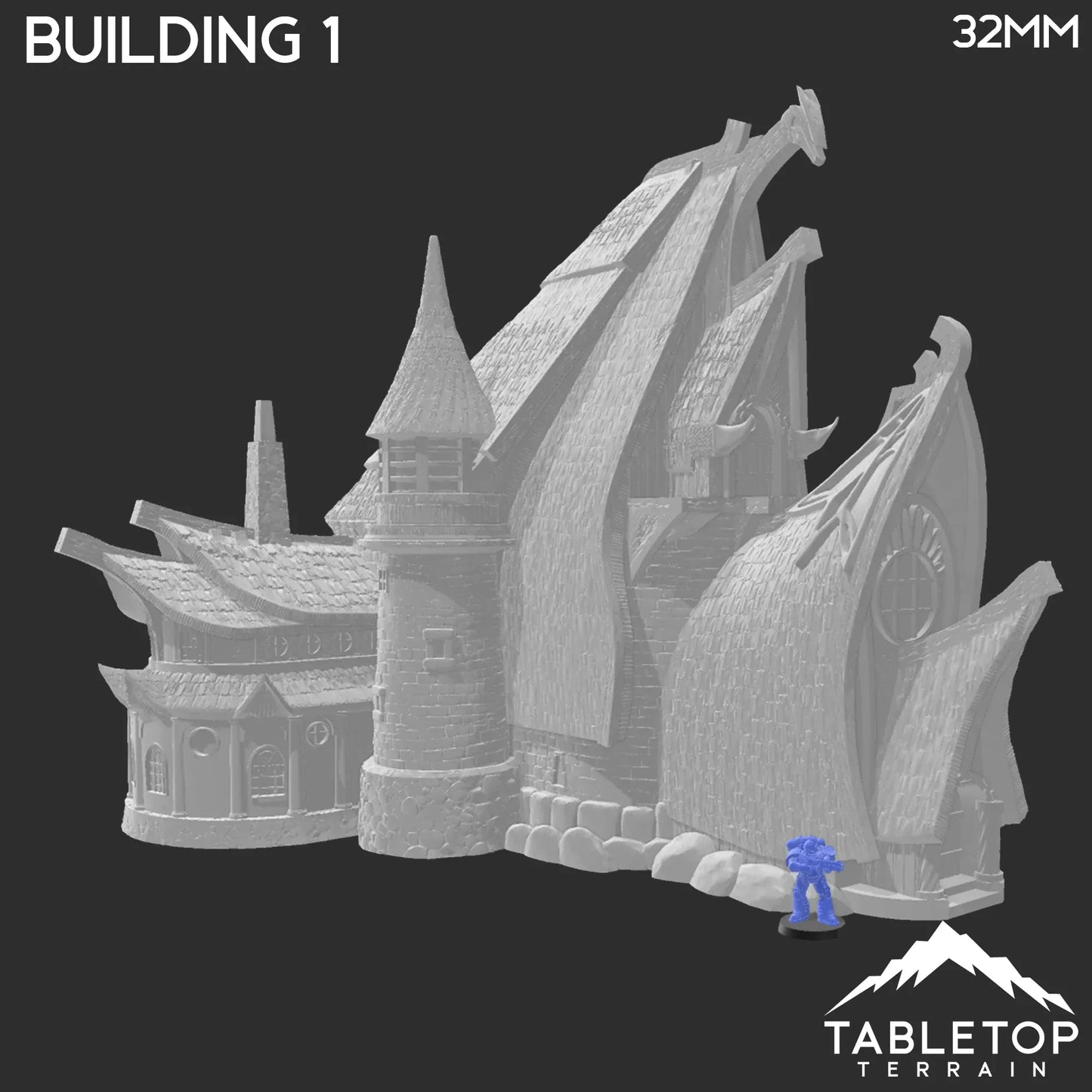Building 1 - City of Spiritdale - Fantasy Building