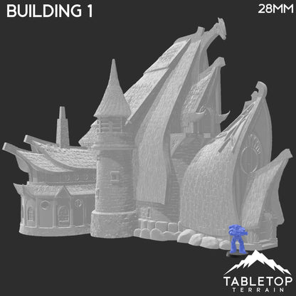 Building 1 - City of Spiritdale - Fantasy Building