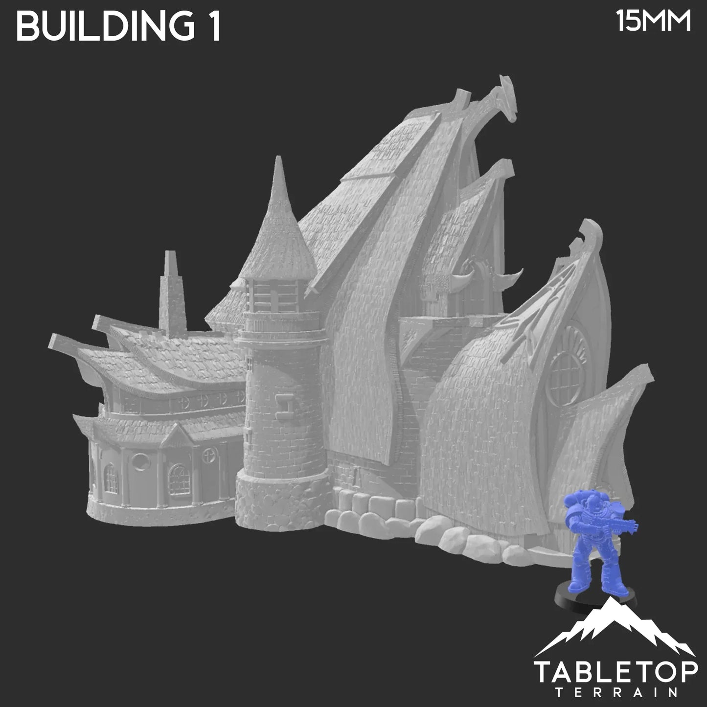Building 1 - City of Spiritdale - Fantasy Building