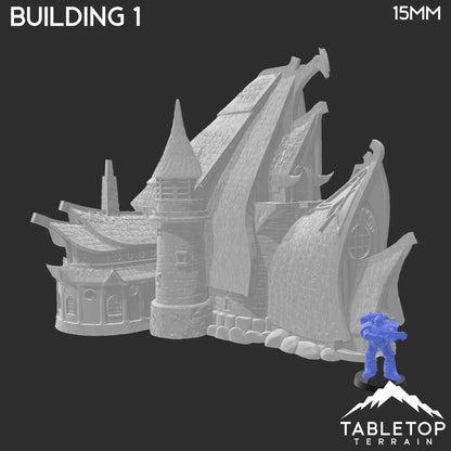Building 1 - City of Spiritdale - Fantasy Building