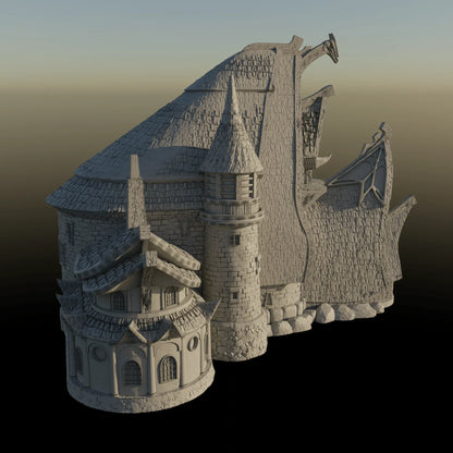 Building 1 - City of Spiritdale - Fantasy Building