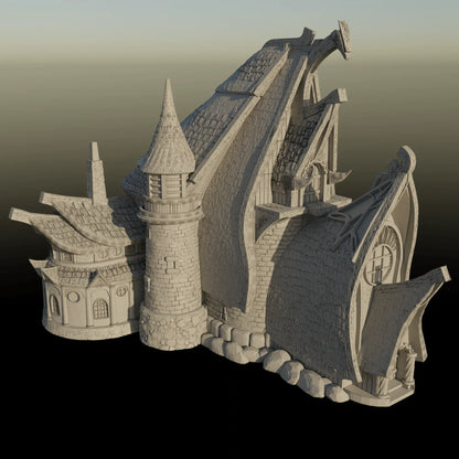 Building 1 - City of Spiritdale - Fantasy Building