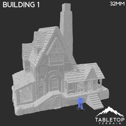 Building 1 - Town of Grexdale - Fantasy Building