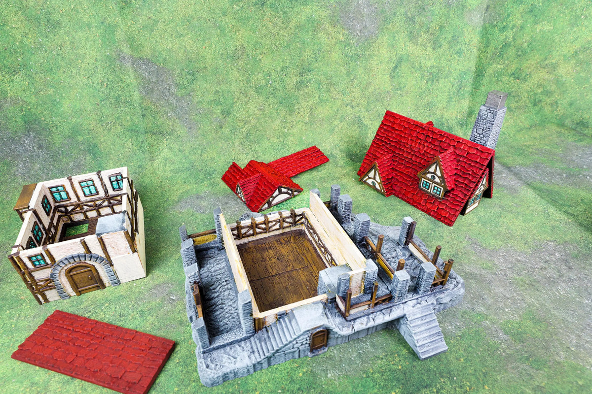 Building 1 - Town of Grexdale - Fantasy Building