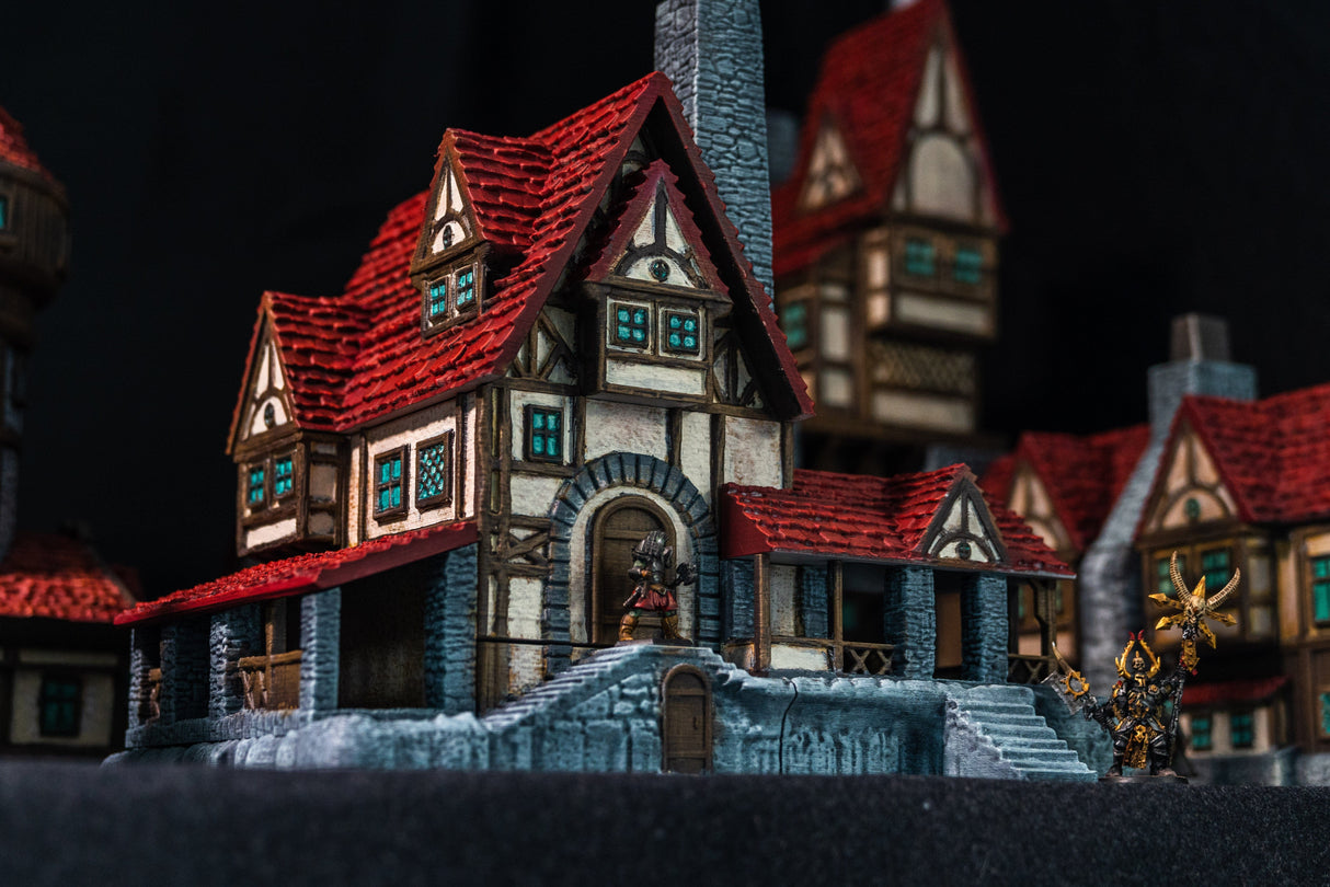 Building 1 - Town of Grexdale - Fantasy Building