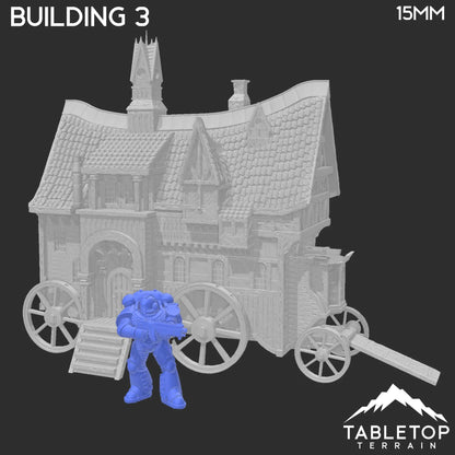 Building 3 - City of Spiritdale - Fantasy Building