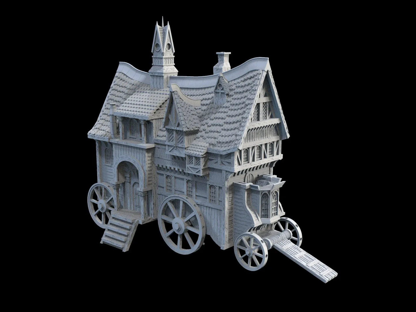 Building 3 - City of Spiritdale - Fantasy Building