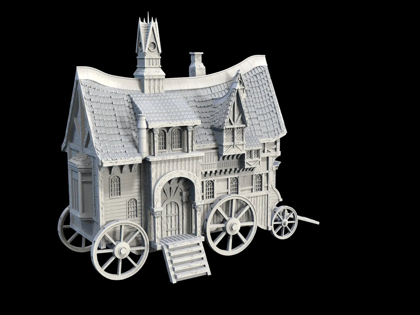 Building 3 - City of Spiritdale - Fantasy Building