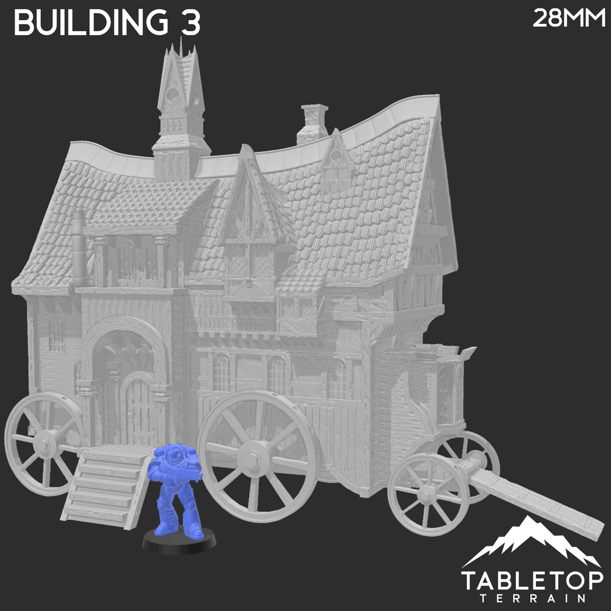 Building 3 - City of Spiritdale - Fantasy Building