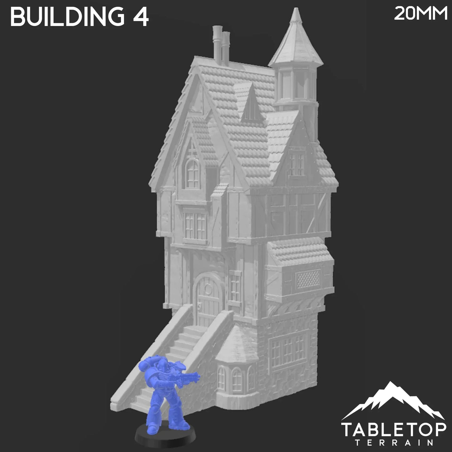 Building 4 - City of Spiritdale - Fantasy Building