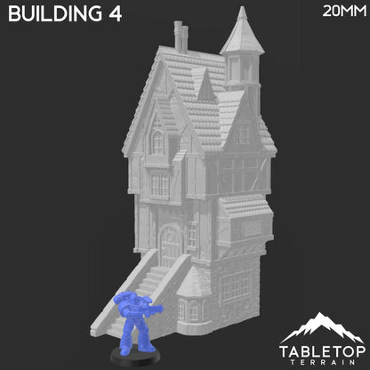 Building 4 - City of Spiritdale - Fantasy Building