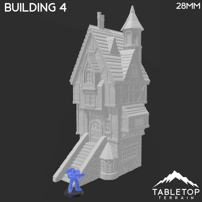 Building 4 - City of Spiritdale - Fantasy Building