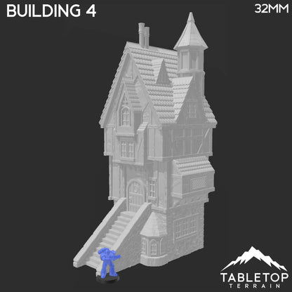 Building 4 - City of Spiritdale - Fantasy Building