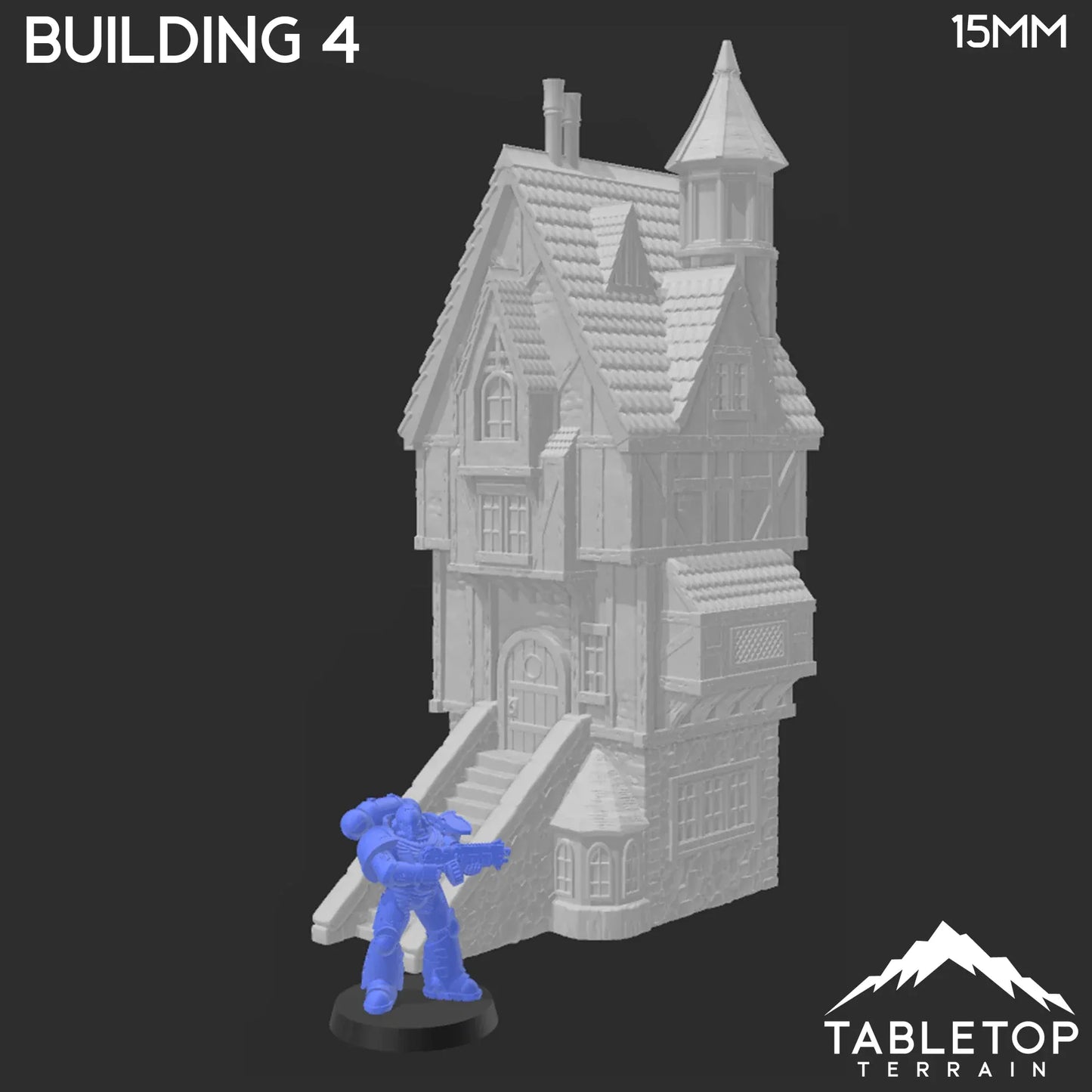 Building 4 - City of Spiritdale - Fantasy Building