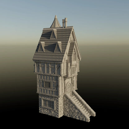 Building 4 - City of Spiritdale - Fantasy Building