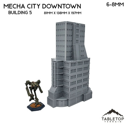 Mecha City Downtown Buildings - Bundle 1