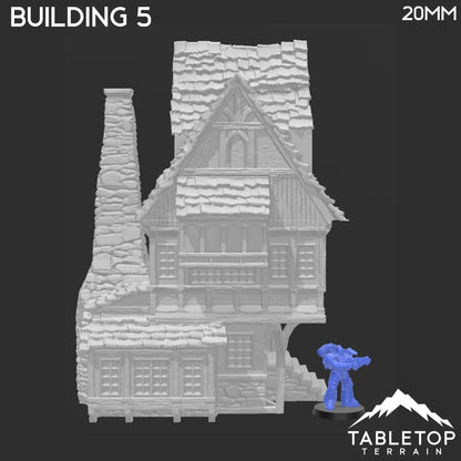 Building 5 - Town of Grexdale - Fantasy Building