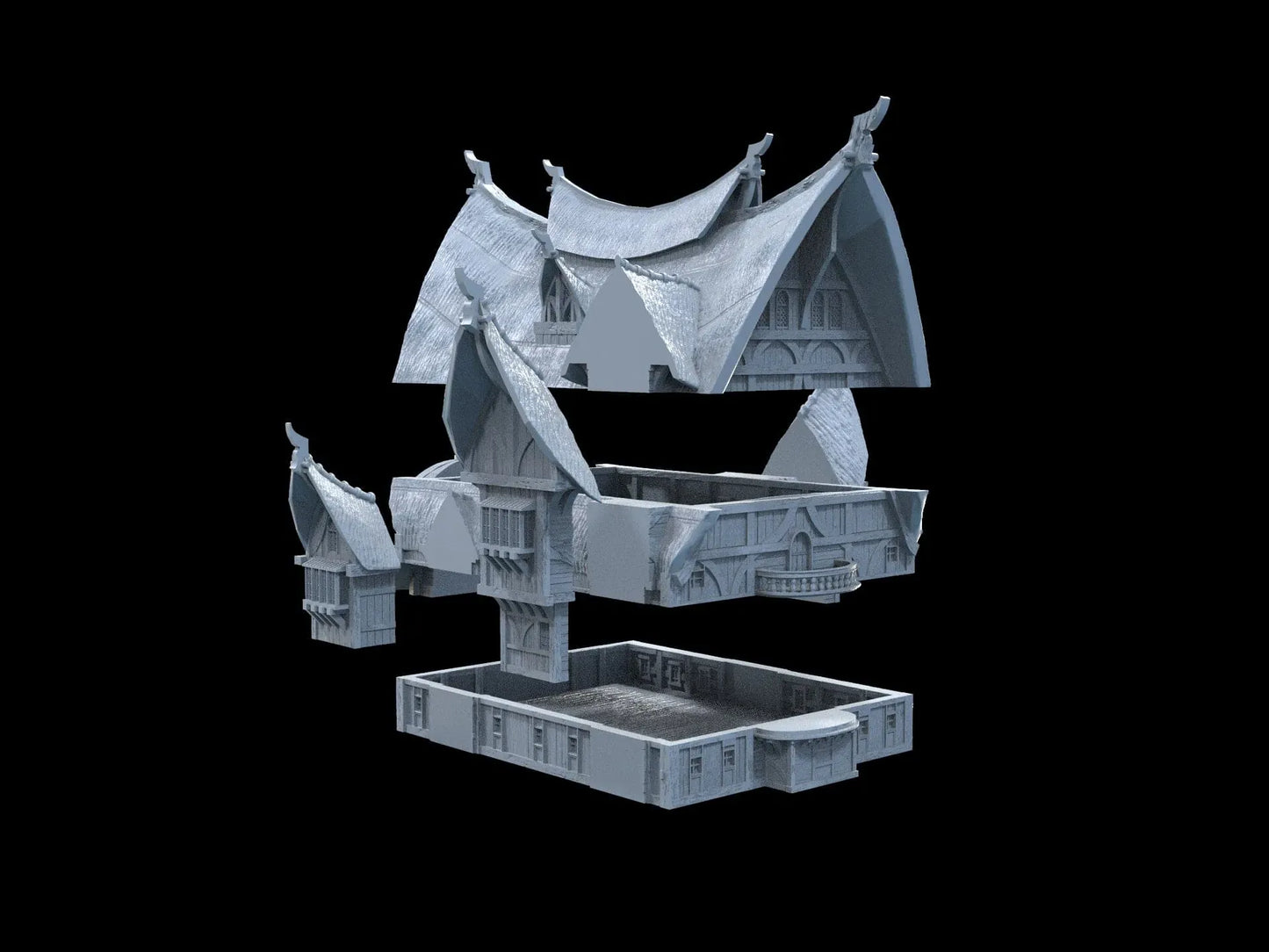Building 7 - City of Spiritdale - Fantasy Building