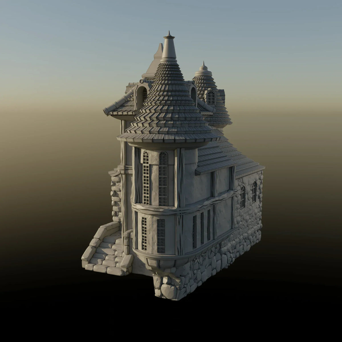 Building 8 - City of Spiritdale - Fantasy Building