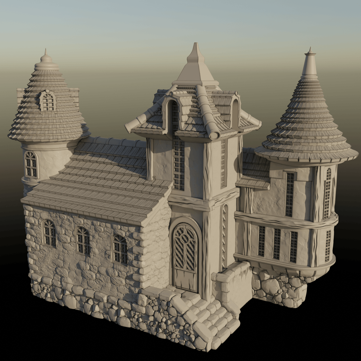 Building 8 - City of Spiritdale - Fantasy Building