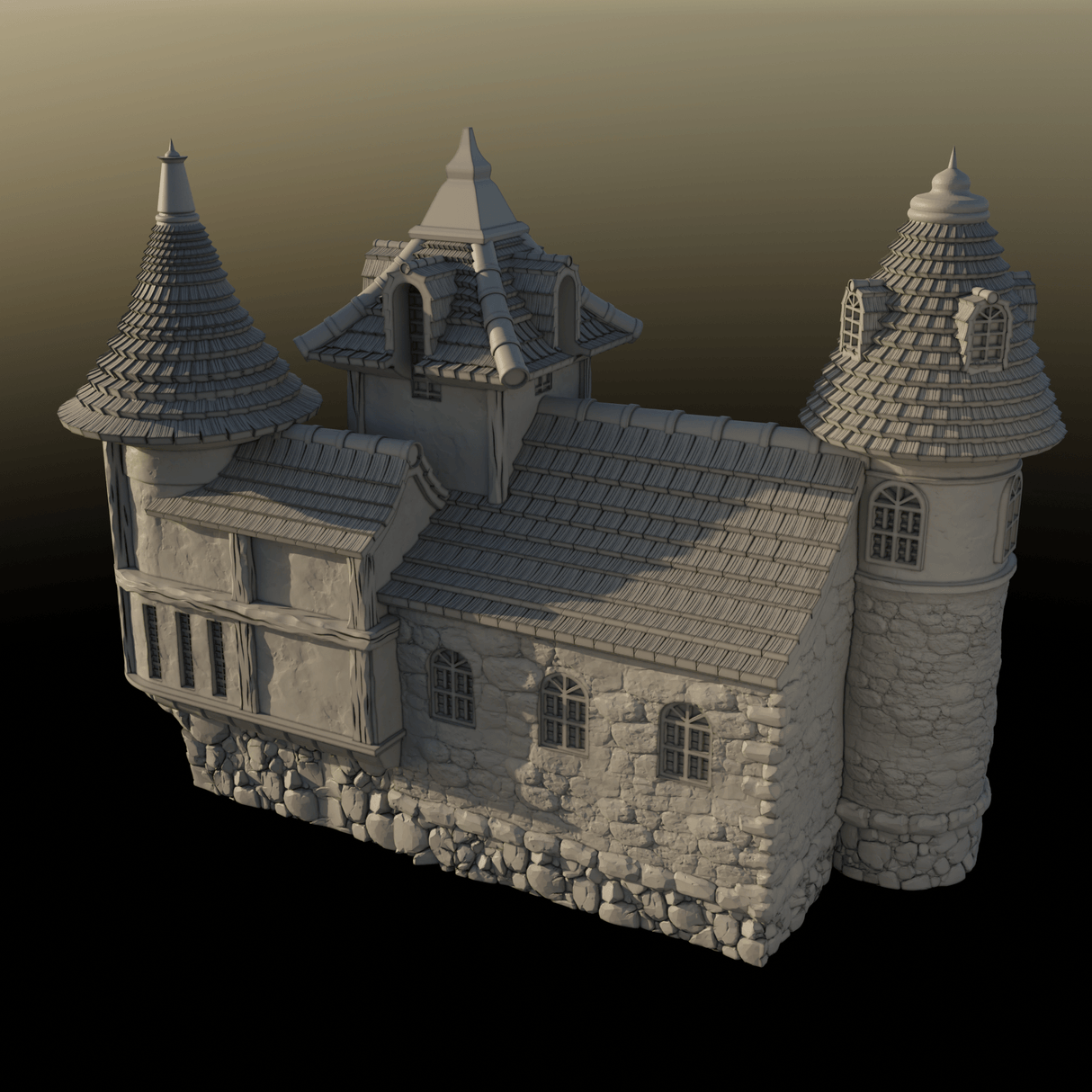 Building 8 - City of Spiritdale - Fantasy Building