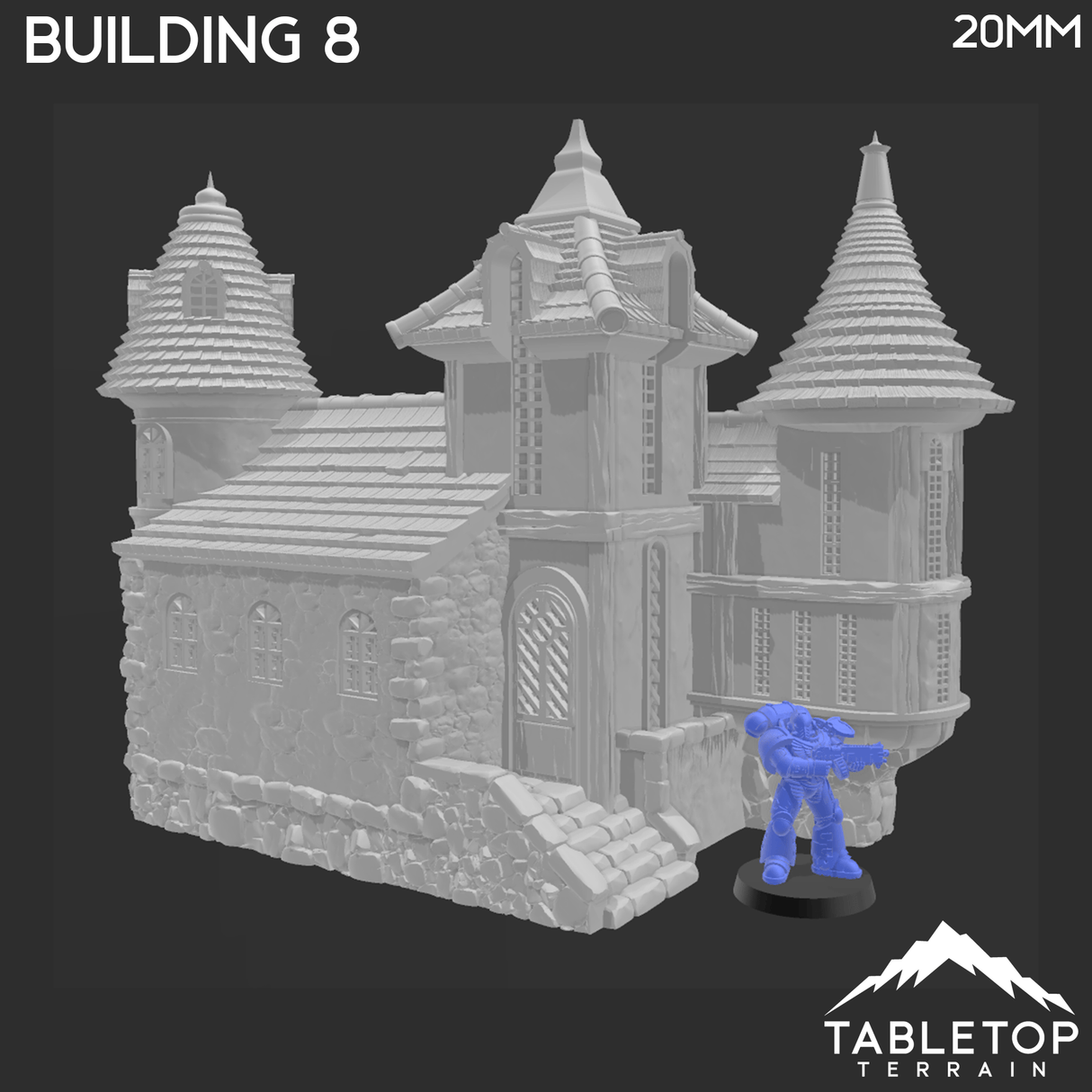 Building 8 - City of Spiritdale - Fantasy Building