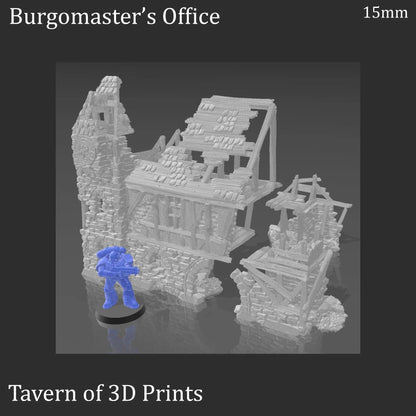 Burgomaster's Office - Ruined Fantasy Building