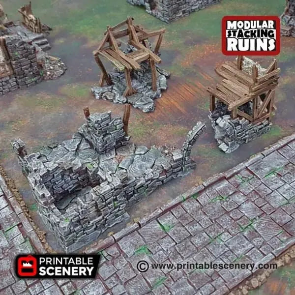 Burgomaster's Office - Ruined Fantasy Building
