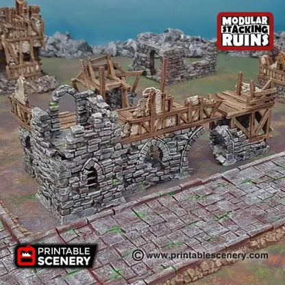 Burgomaster's Office - Ruined Fantasy Building