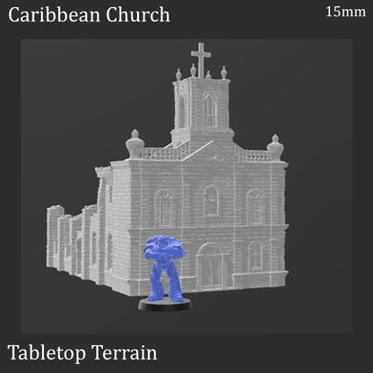 Caribbean Church - Ruined Building