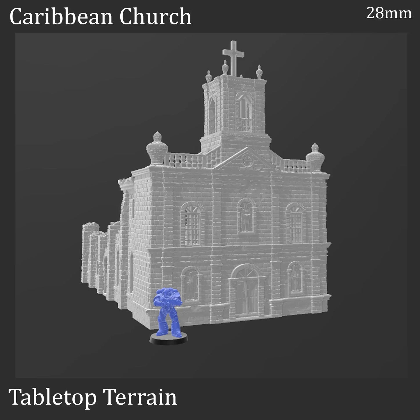 Caribbean Church - Ruined Building