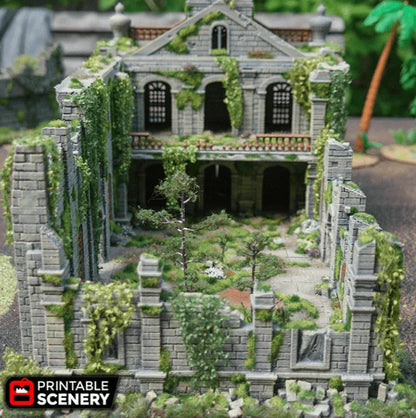 Caribbean Church - Ruined Building