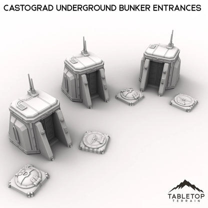 Castograd Underground Bunker Entrances