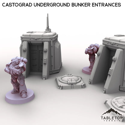 Castograd Underground Bunker Entrances