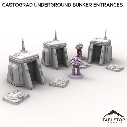 Castograd Underground Bunker Entrances
