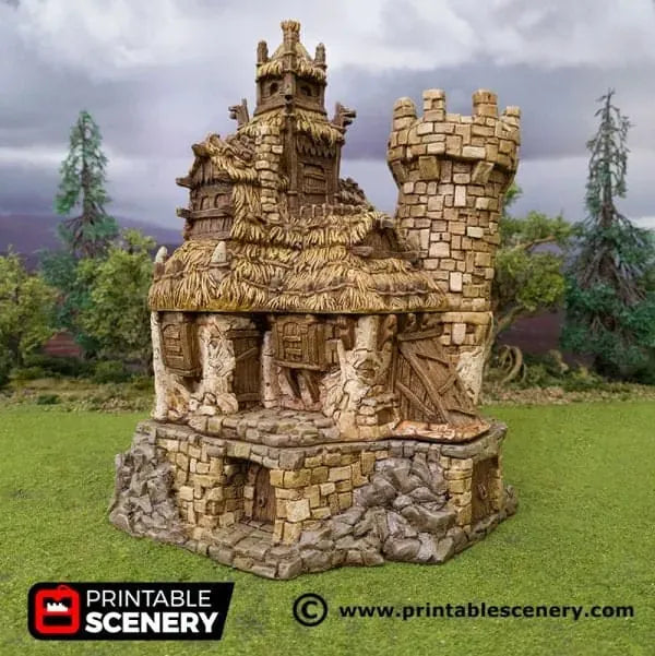 Chieftains Hall - Hagglethorn Hollow - Fantasy Building
