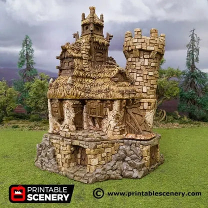 Chieftains Hall - Hagglethorn Hollow - Fantasy Building
