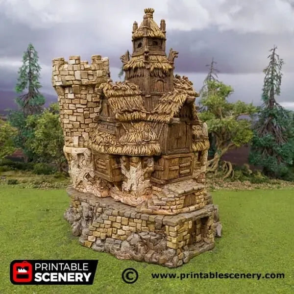 Chieftains Hall - Hagglethorn Hollow - Fantasy Building